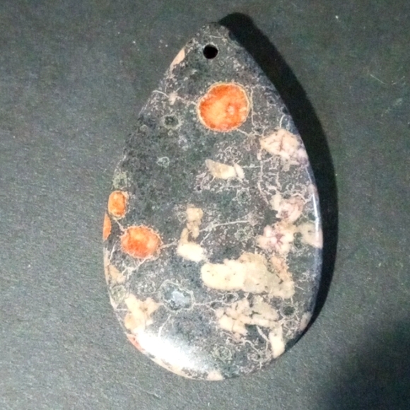 Lovely Poppy Jasper Pendant - Picture 1 of 4